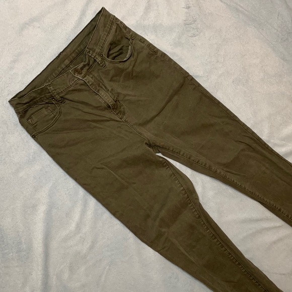 BDG Olive Green Skinny jeans - Picture 3 of 3